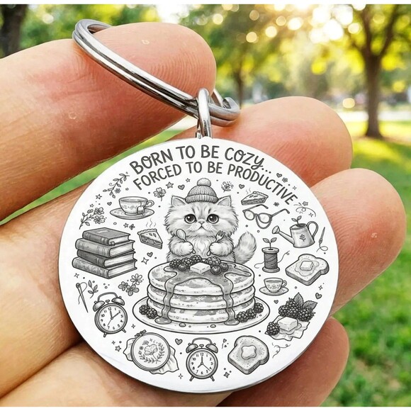 Unbranded Accessories - Cat Kitty Pet Animal Kitty Hot Funny Stainless Keychain Art Joke Family Sweet